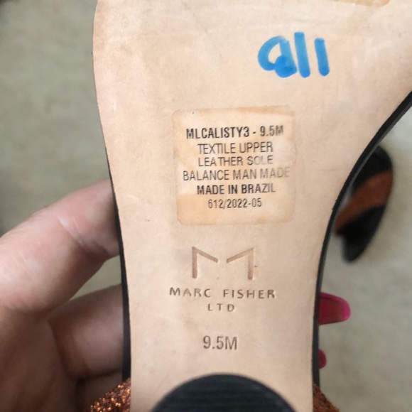 Marc Fisher LTD Calisty 3 Sandals Heels - Picture 9 of 14
